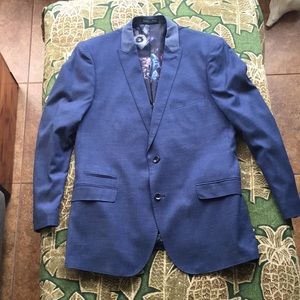 Paisley & Gray; Blazer; Blue; 44R
